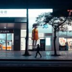 Night Markets - Sidewalk near Stores at Night