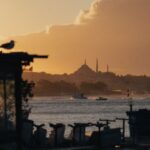 24-Hour Cities - Silhouetted Skyline of Istanbul at Sunset