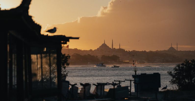 24-Hour Cities - Silhouetted Skyline of Istanbul at Sunset