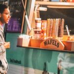 Food Trucks - Man Standing Near Food Truck